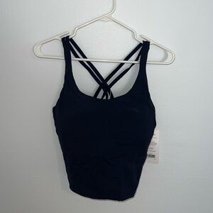 HeyNuts Essential Longline Wirefree Sports Bras with Removable Pads